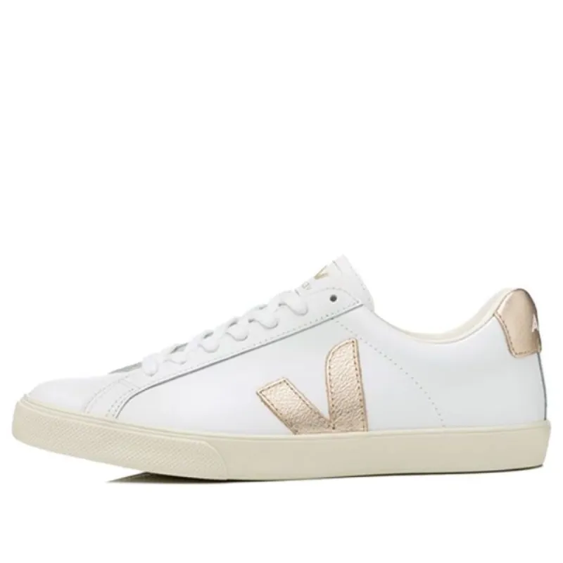 Veja Campo Lace-Up Sneakers 'White Platine' EO022490 sold by KicksCrew