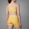 (WMNS) adidas TLRD Impact Luxe High-Support Zip Bra 'Yellow' IU2761 sold by KicksCrew