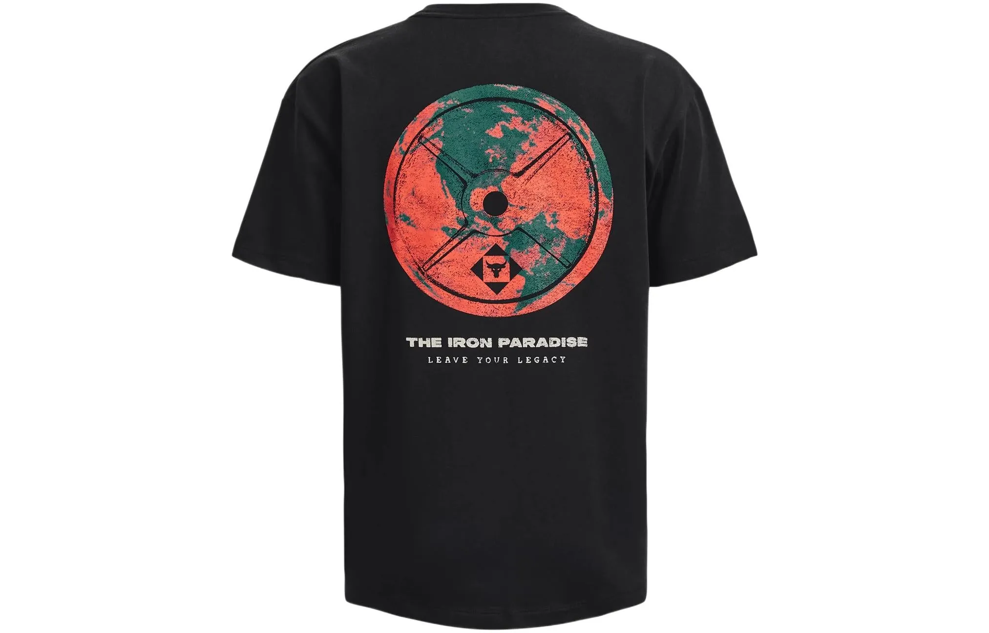 (WMNS) Under Armour Project Rock Graphic T-shirt 'Black' 1376917-001 sold by KicksCrew product image thumbnail 2