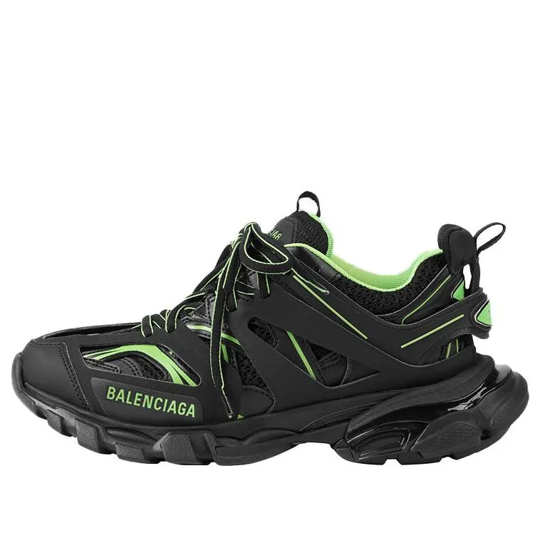 (WMNS) Balenciaga Track Sneakers 'Black Green' 542436W3AC21035 sold by KicksCrew