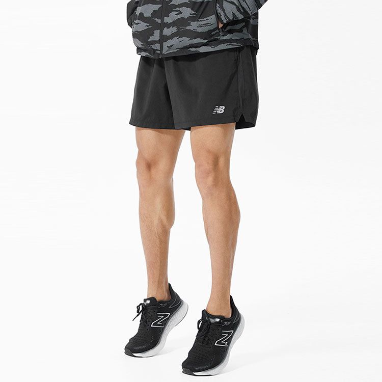 New Balance Basic 5 Inch Short 'Black' AMS93187-BK sold by KicksCrew product image thumbnail 4