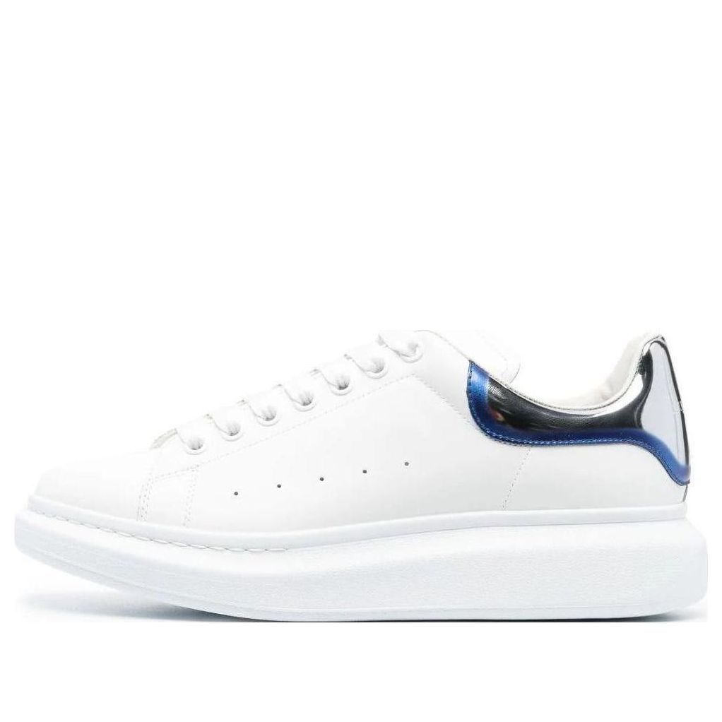 Alexander McQueen Oversized Sneakers 'White Black Blue' 750335WIDJN8711 sold by KicksCrew