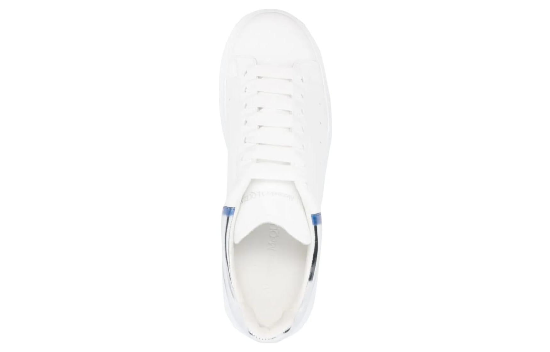 Alexander McQueen Oversized Sneakers 'White Black Blue' 750335WIDJN8711 sold by KicksCrew product image thumbnail 4