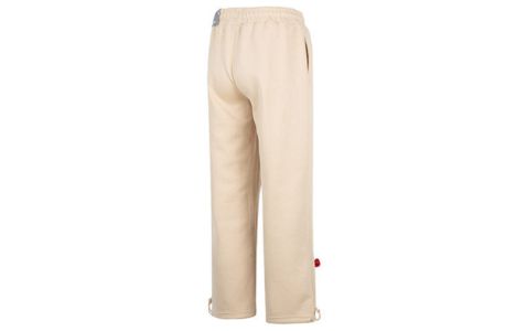 PUMA Team Badge Straight-leg Pants 'Beige' 677376-67 sold by KicksCrew