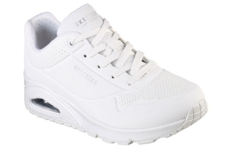 (WMNS) Skechers Uno Stand on Air 'White' 73690-W sold by KicksCrew