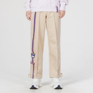 PUMA Team Badge Straight-leg Pants 'Beige' 677376-67 sold by KicksCrew