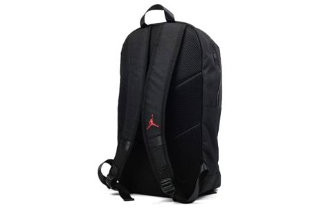 Air Jordan 1 logo Classic Backpack 'Black Red' 9A0208-023 sold by KicksCrew