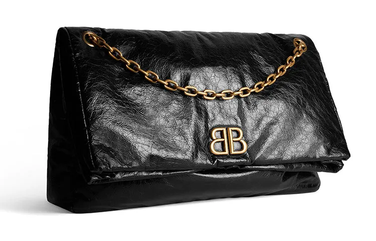 (WMNS) Balenciaga Monaco Large Chain Bag 'Black' 7659332AAR81000 sold by KicksCrew product image thumbnail 3