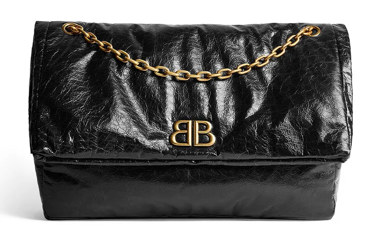 (WMNS) Balenciaga Monaco Large Chain Bag 'Black' 7659332AAR81000 sold by KicksCrew product image thumbnail 2