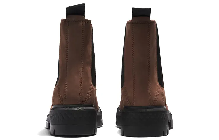 (WMNS) Timberland Cortina Valley Chelsea Boots 'Dark BrownFull Grain' A5T92V13 sold by KicksCrew product image thumbnail 5