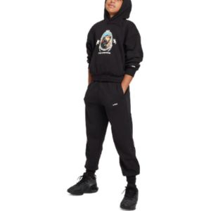 (GS) Nike LeBron Basketball Pullover Hoodie 'Black' FJ6065-010 sold by KicksCrew