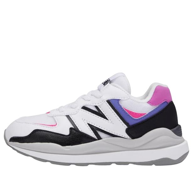 (PS) New Balance 574 Shoes 'White Black Purple Pink' PV5740RB sold by KicksCrew