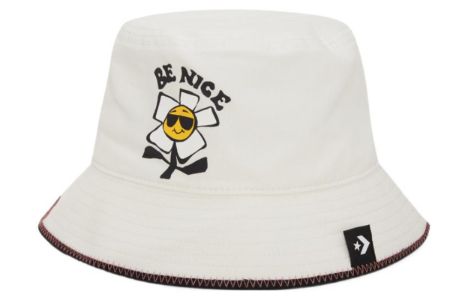 Converse Be Nice Chambray Bucket Hat 'Egret' 10023133281 sold by KicksCrew