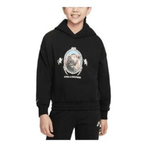 (GS) Nike LeBron Basketball Pullover Hoodie 'Black' FJ6065-010 sold by KicksCrew