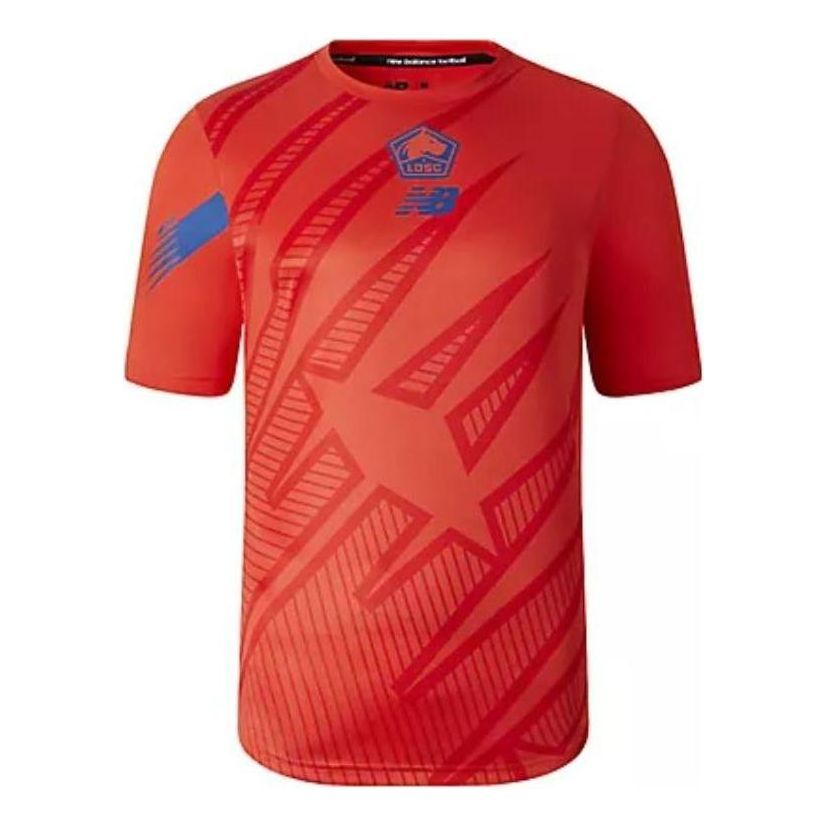 New Balance Lille LOSC Lightweight T-Shirt 'Neo Flame' MT231088-NEF sold by KicksCrew
