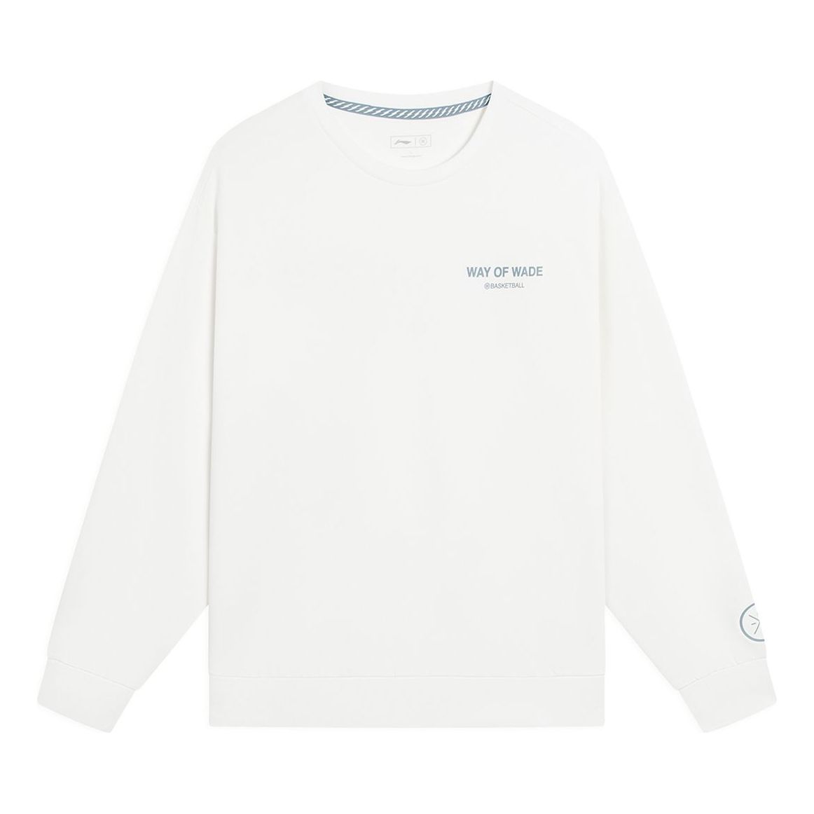 Li-Ning Way Of Wade Basketball Graphic Sweatshirt 'White' AWDS813-3 sold by KicksCrew