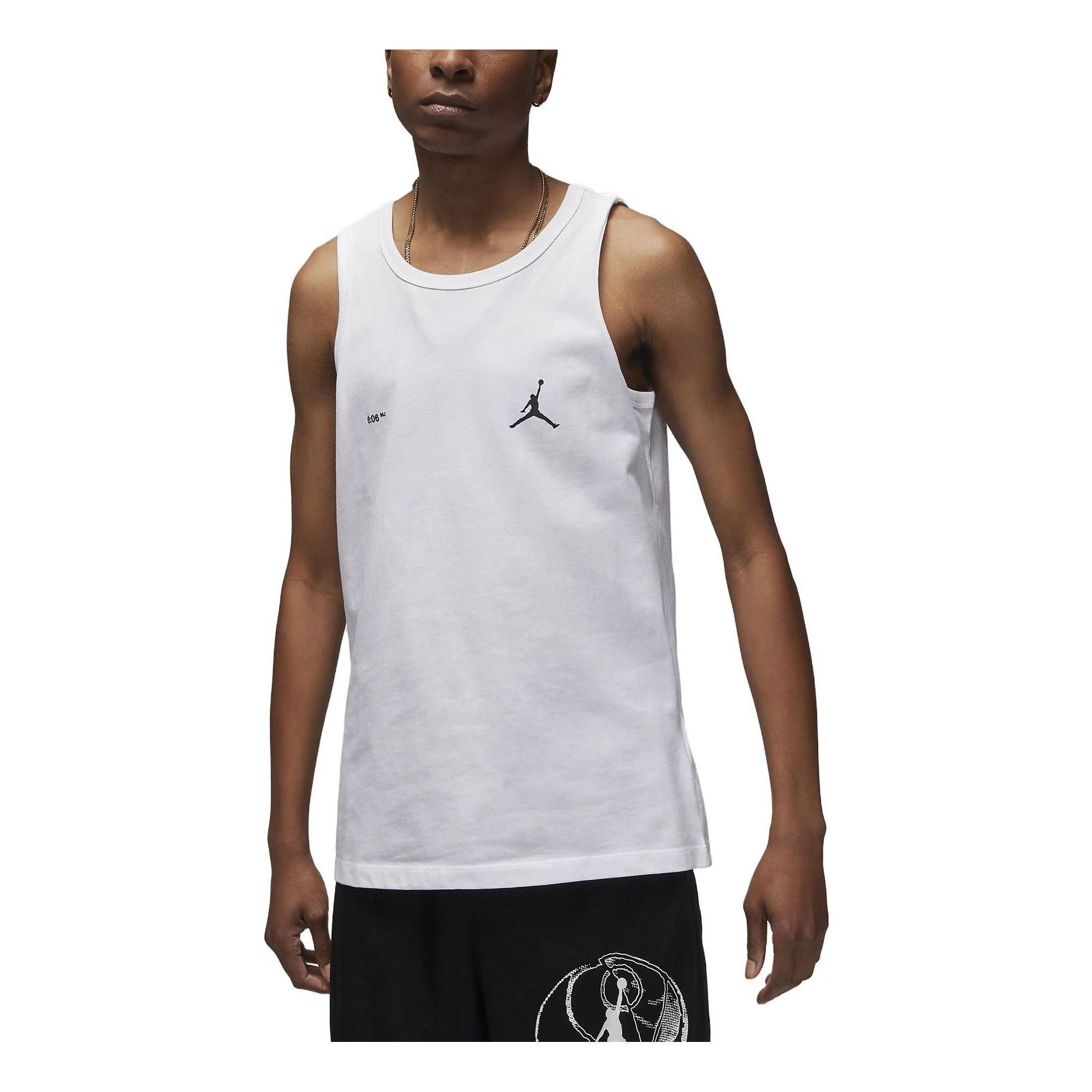 Air Jordan Sport Graphic Tank Top 'White' DX9605-100 sold by KicksCrew