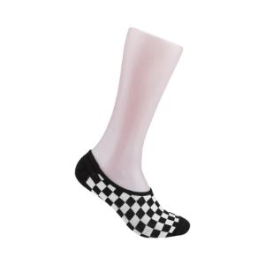 Vans Classic Super No Show Sock 'Black White Red' VN-01O2705 sold by KicksCrew