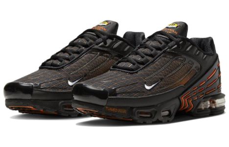 Nike Air Max Plus 3 'Black Orange Spirograph' FB3352-001 sold by KicksCrew