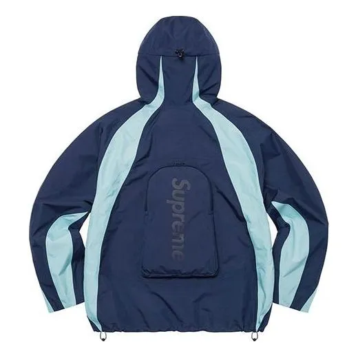 Supreme Gore-Tex Paclite Jacket 'Navy Teal' SUP-SS22-079 sold by KicksCrew product image thumbnail 2