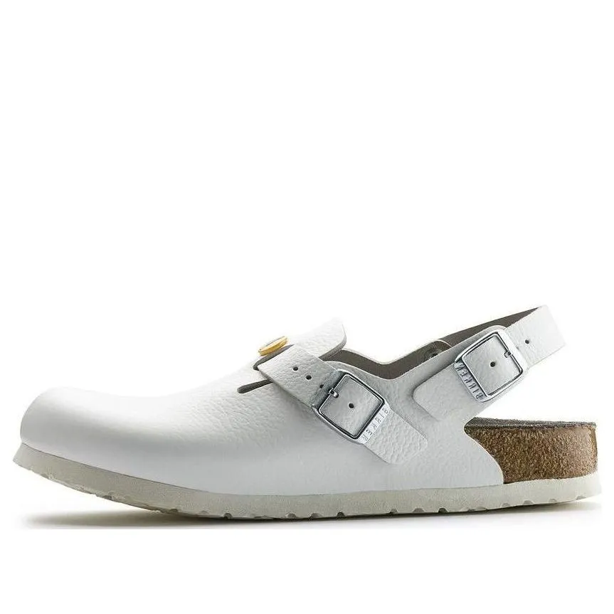 Birkenstock Tokio ESD Natural Leather Sandals 'White' 0061418 sold by KicksCrew