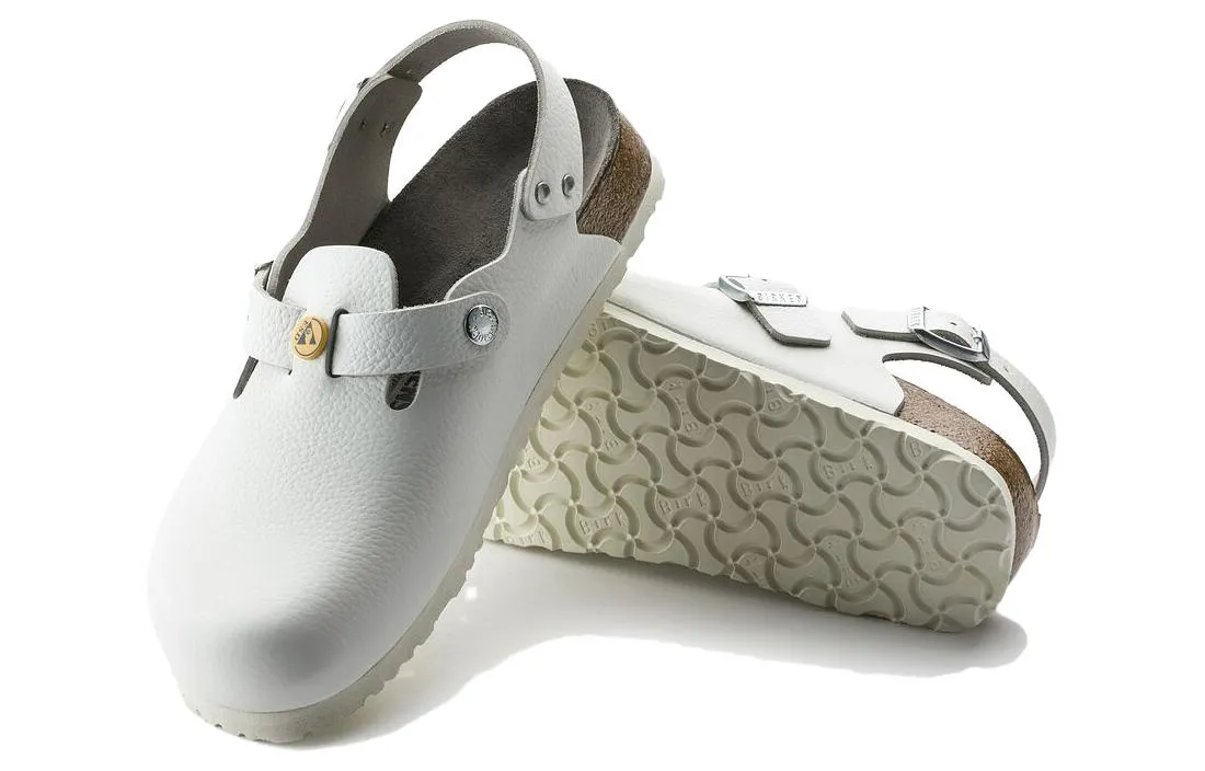Birkenstock Tokio ESD Natural Leather Sandals 'White' 0061418 sold by KicksCrew product image thumbnail 5