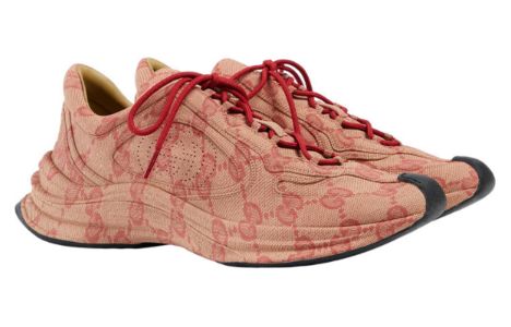 Gucci Run Sneaker 'Beige Hibiscus Monogram' 722630-AABEB-9713 sold by KicksCrew