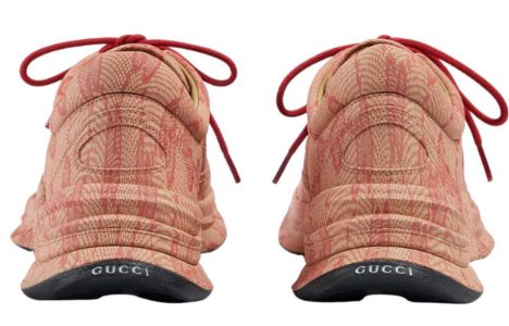 Gucci Run Sneaker 'Beige Hibiscus Monogram' 722630-AABEB-9713 sold by KicksCrew