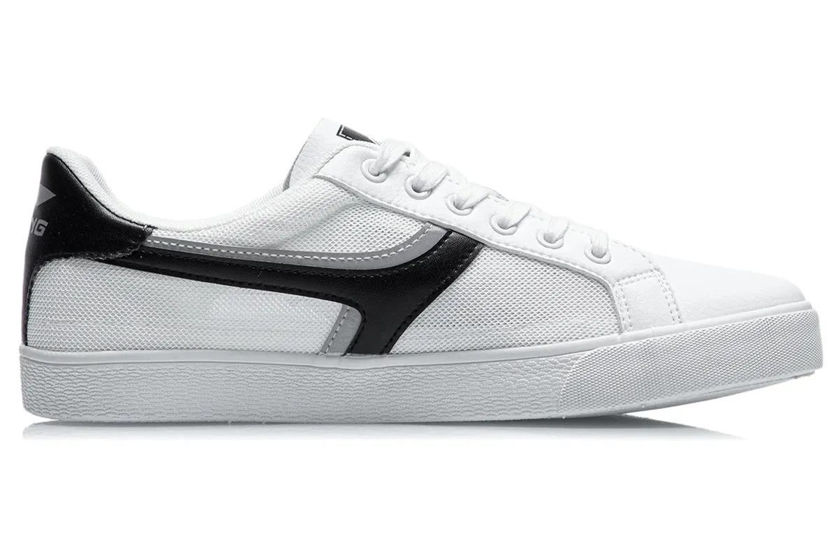 Li-Ning Vintage Skate Shoes 'White Black' AGCR395-1 sold by KicksCrew product image thumbnail 2