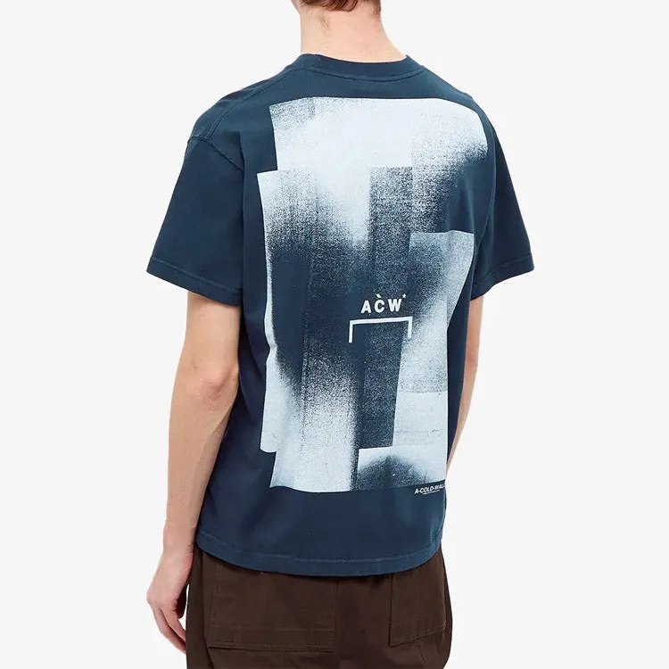 A-COLD-WALL* Signature Graphic T-shirt 'Navy' ACWMTS039-NAVY sold by KicksCrew product image thumbnail 2