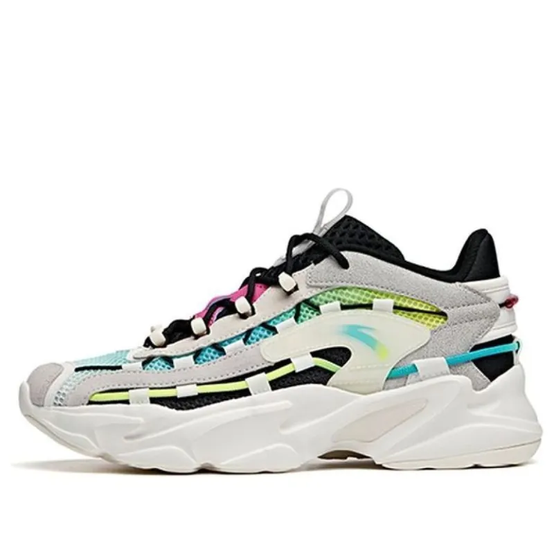 (WMNS) ANTA Walker Low 'Black White Blue' 122028889-3 sold by KicksCrew