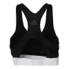 (WMNS) adidas Don't Rest Alphaskin Bra 'Black Grey White' DH4446 sold by KicksCrew