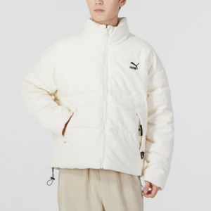 Puma Logo Athletic Jacket 'White' 535581-65 sold by KicksCrew