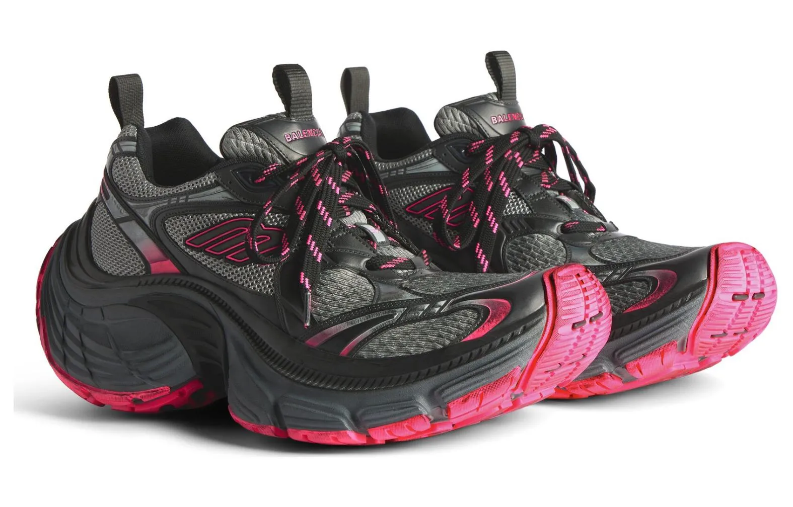 (WMNS) Balenciaga 10xl 'Grey Pink Black' 792778W2MV21510 sold by KicksCrew product image thumbnail 3