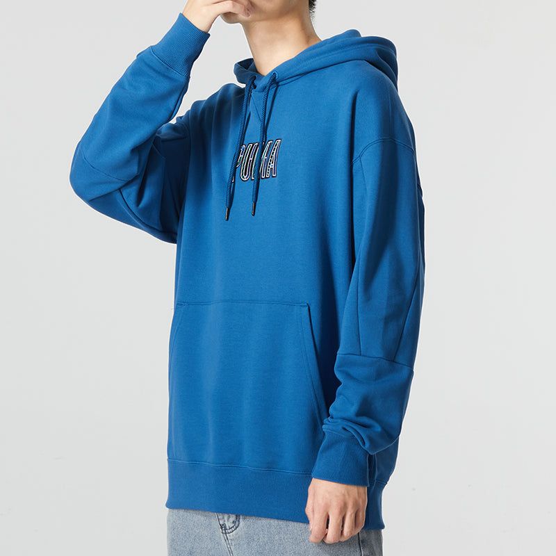 Puma Logo Hoodie 'Blue' 537706-17 sold by KicksCrew product image thumbnail 5