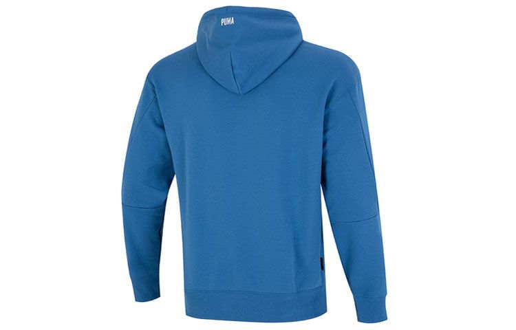 Puma Logo Hoodie 'Blue' 537706-17 sold by KicksCrew product image thumbnail 2