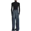 Balenciaga Double Side Pants 'Dark Blue' 767983TNW654445 sold by KicksCrew