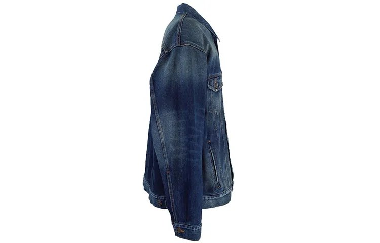 Balenciaga FBI Denim Jacket 'Blue' 681690TJW754021 sold by KicksCrew product image thumbnail 4