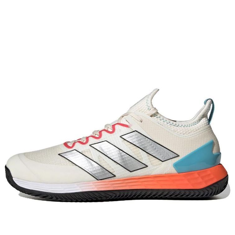 Adidas Adizero Ubersonic 4 Clay Court Tennis Shoes 'White Silver Metallic Preloved Blue' HQ5930 sold by KicksCrew