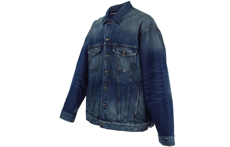 Balenciaga FBI Denim Jacket 'Blue' 681690TJW754021 sold by KicksCrew product image thumbnail 3