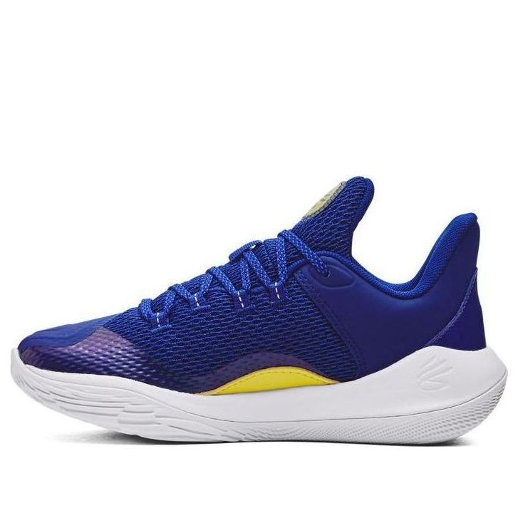 (GS) Under Armour Curry 11 Basketball Shoes 'Blue Yellow' 3026619-100 sold by KicksCrew