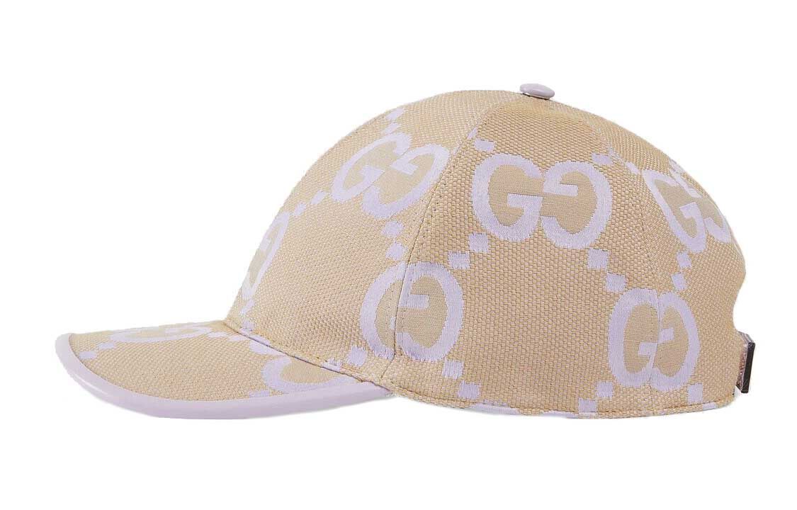 (WMNS) Gucci Jumbo GG Baseball Hat 'Beige Lilac' 735011-4HAVS-8871 sold by KicksCrew product image thumbnail 2