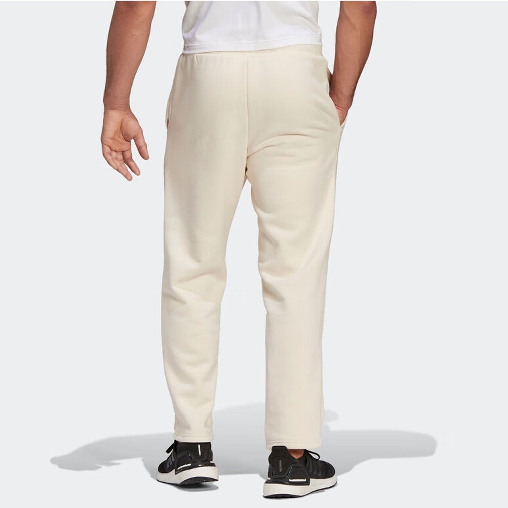 Adidas Sportswear Fleece 7/8 Pants 'Beige' HU0287 sold by KicksCrew product image thumbnail 2