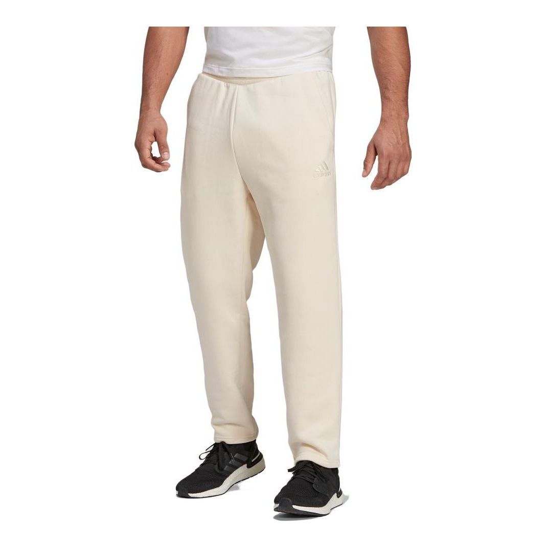 Adidas Sportswear Fleece 7/8 Pants 'Beige' HU0287 sold by KicksCrew