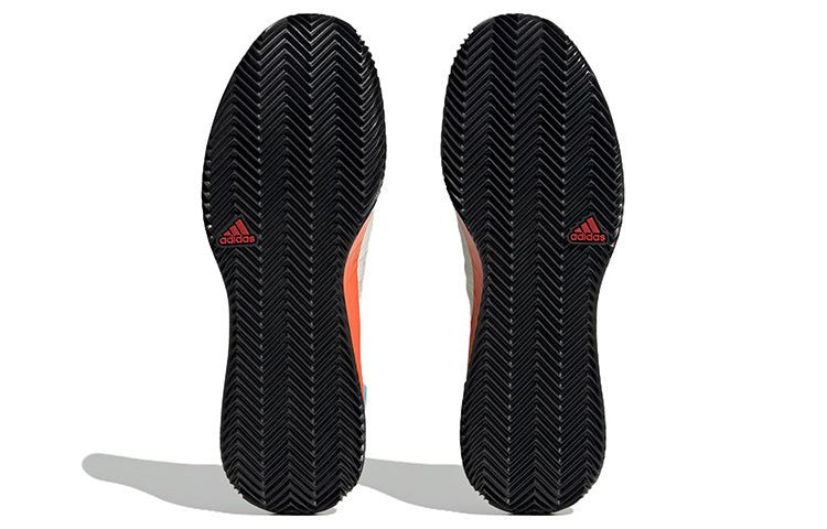 Adidas Adizero Ubersonic 4 Clay Court Tennis Shoes 'White Silver Metallic Preloved Blue' HQ5930 sold by KicksCrew product image thumbnail 6