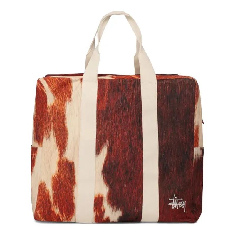 Stussy Canvas Flight Bag 'Cowhide' 134254-COWH sold by KicksCrew