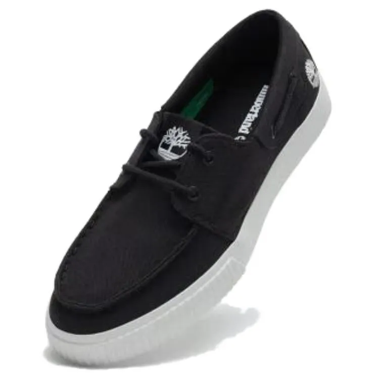 Timberland Low Lace Up Sneakers 'Black Canvas' A67P5EK7 sold by KicksCrew product image thumbnail 3