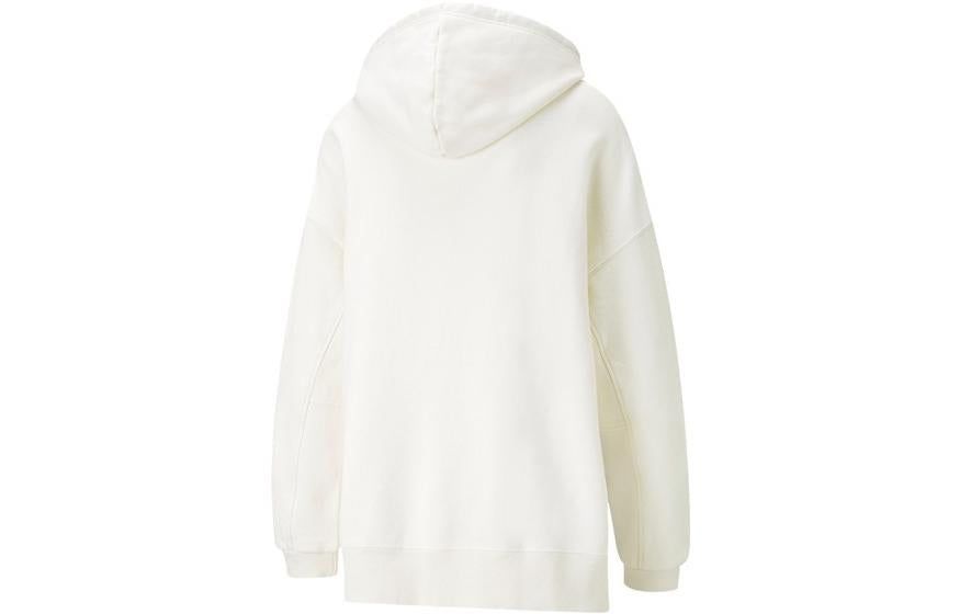 (WMNS) Puma Infuse Pullover Hoodie 'White' 533421-65 sold by KicksCrew product image thumbnail 2