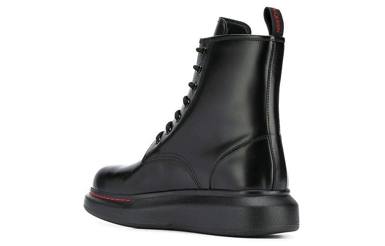 Alexander McQueen Ankle Leather Boot 'Black' 586191WHX511000 sold by KicksCrew product image thumbnail 5