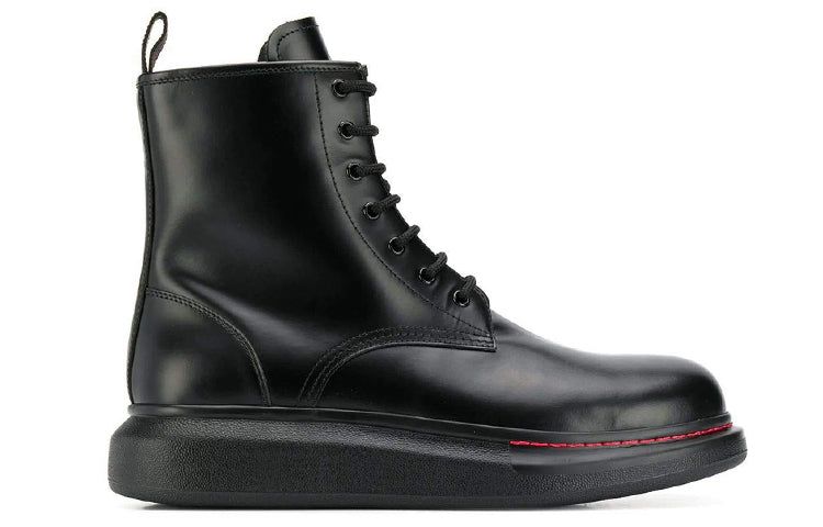 Alexander McQueen Ankle Leather Boot 'Black' 586191WHX511000 sold by KicksCrew product image thumbnail 2